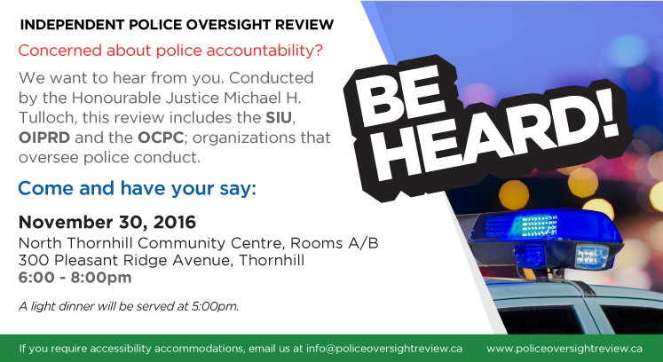police-oversight-public-consultation-thornhill